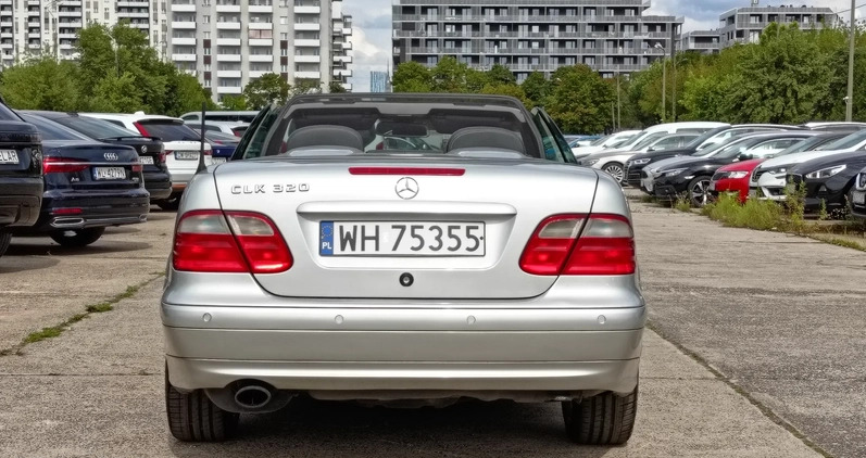 Mercedes-Benz CLK cena 24900 przebieg: 223000, rok produkcji 2000 z Warszawa małe 379